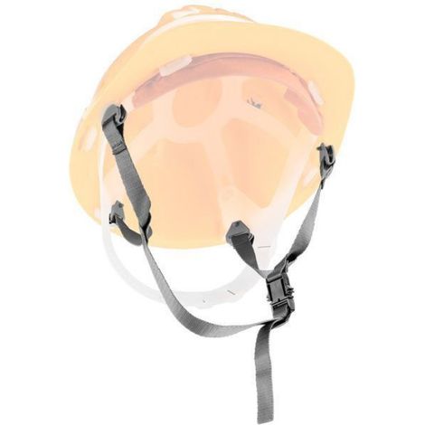 Jugulaire Casque - Sangle Mentonnière 4 Points - Réglable Longueur - Compatible Majorité Casques Sécurité - 1 Pièce (1/5)