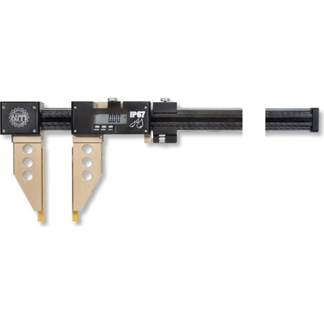 Digital-Messschieber ARGO C CARBON ohne zylindrische Messzapfen, mit Feineinstellung 1000x200/0,01mm IP67