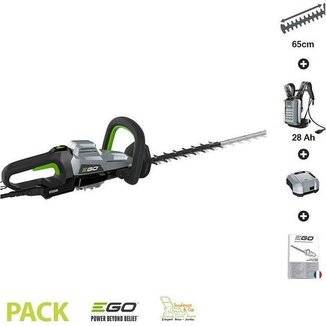 Taille haie professionnel double lame 65 cm Egopower coupe 33 mm HTX6500 (1/5)