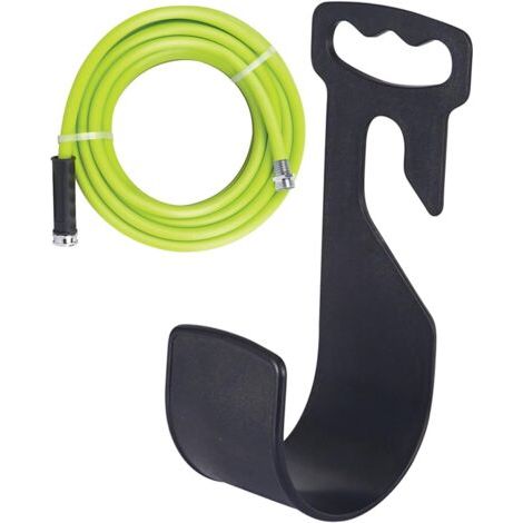 Porte-Tuyaux d'Extérieur - Crochet Porte-Tuyau pour Extérieur Organisation Murale Garage, Organisateur Tuyaux Extérieur pour Arrosage Serre, Lavage Voiture et Nettoyage Terrasse (1/5)