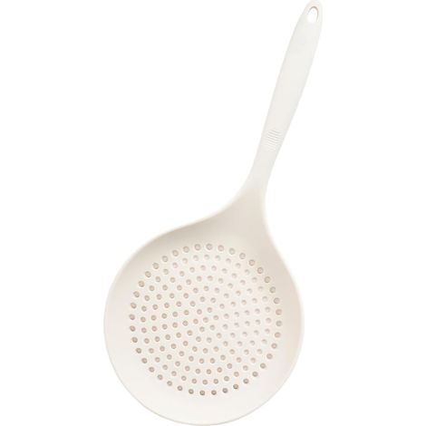 Cuillère Écumoire Cuisine Manche Long, Thermorésistant, Passoire (1/5)