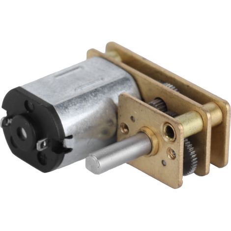 Moteur Réducteur DC 6V 100RPM N20 Métal pour Robotique et Modélisme (1/5)