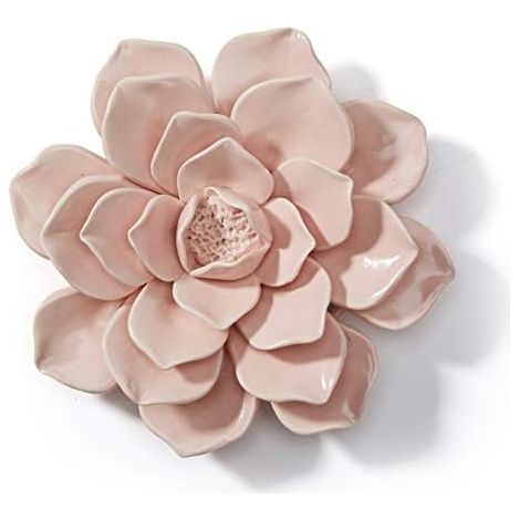 Décoration Murale Fleur 3D Sculpture Art Moderne Cadeau 18cm (1/5)