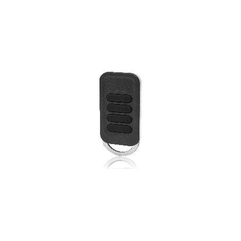 Télécommande porte-clés 4 canaux 2,4 GHz – Portée jusqu’à 250 m – Compatible avec récepteurs Radio Yokis – TLC4TP