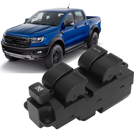 Elektrischer Fensterheberschalter vorne links (Fahrerseite) AB39 14540 BB für Ford Ranger TKE 2012-2016