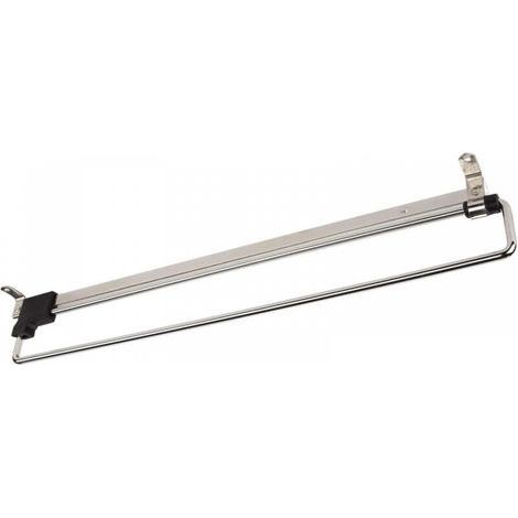 Porte-Cintres Coulissant Portemonteaux Télescopic Porte-vêtements Extractible 400 mm (1/5)