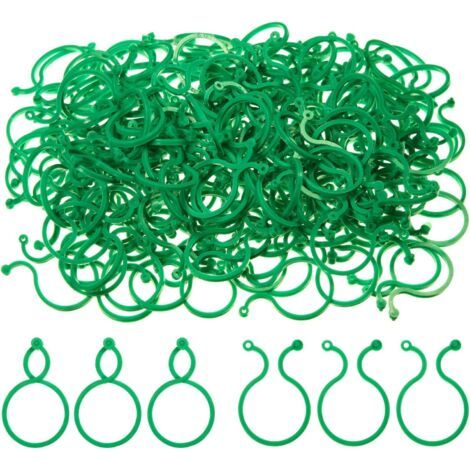 QORVA-100 pinces à tomates - Idéales pour les plantes grimpantes et les légumes du jardin (1/5)