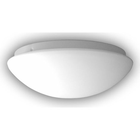 Deckenleuchte / Deckenschale rund, Opalglas matt, Ø 20cm