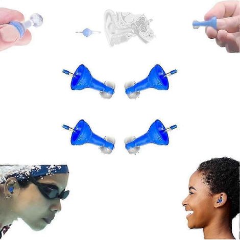 Bouchons d'oreilles gonflables innovants, ultra-confortables et réutilisables, à réduction de bruit avancée (1/5)