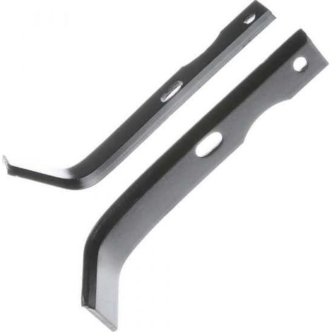 Outils, couteaux de fraises universels, Type sarcleur, Longueur : 195 mm. Vendus par paire (1/5)