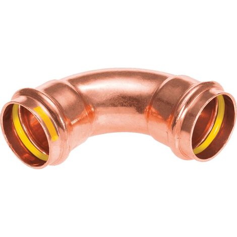 Coude cuivre gaz - CONEX BÄNNINGER - FFemelle - Diamètre 18mm - A sertir - 90 degrés (1/2)
