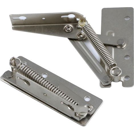 90-degree scissor hinge, heavy-duty scissor spring hinge for flip-up doors, 90-degree cabinet door hinge (1/5)