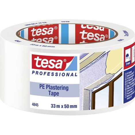 tesa PE 04845-00001-00 Bande adhésive de plâtrage tesa® Professional blanc (L x l) 33 m x 50 mm 1 pc(s) (1/3)