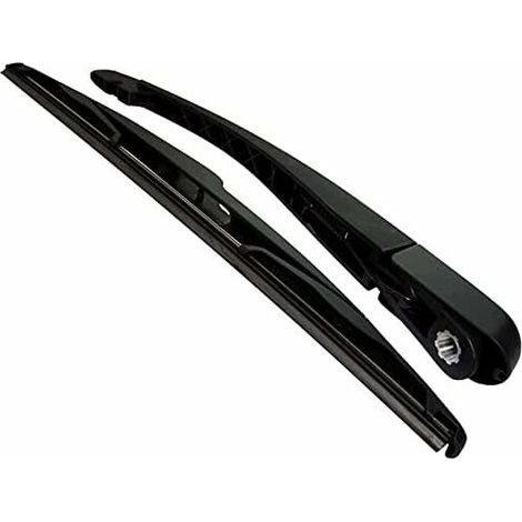 [JAMAIS UTILISÉ]Balai D'Essuie–Glace Arrière, Bras D'Essuie-Glace Arrière + Balai,Pour Lunette Arrière Peugeot 307 2001-2008(Longueur : 33,8 cm)