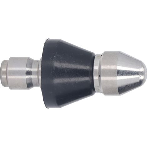 Hochdruck-Primer mit spitzer Turbodüse, kompakte 5000-PSI-Mini-Rotationsdüse aus Edelstahl, austauschbarer hinterer Mittelkopf, 6 Bohrungen, 3/8-Zoll-NPT-Anschluss (1/5)