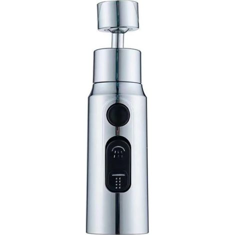 Douchette Robinet Cuisine - 3 Modes Stream Spray Aquablade - Adaptateur 22 mm / 24 mm - Rotation 360° - Tête de Robinet Universelle - 1 Pièce