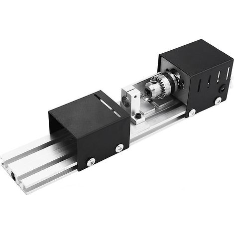 Mini tour à billes 80 W 24 V, machine à polir les perles, outil rotatif pour le travail du bois et le bricolage, meulage et polissage des perles (1/5)