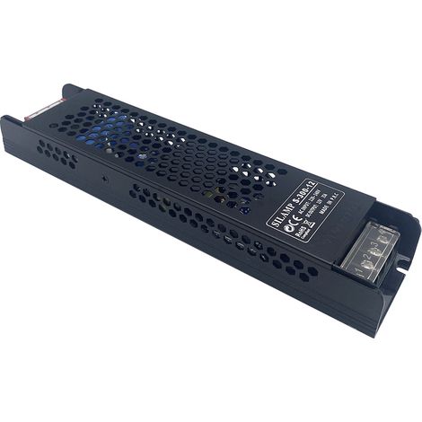 Trasformatore 12V DC 300W 25A IP20 per lampade strisce led 12V J6-300W (1/4)