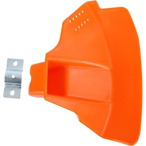 Orangefarbene Kunststoff-Schneidkappe – Schutzabdeckung für Freischneider (1/5)
