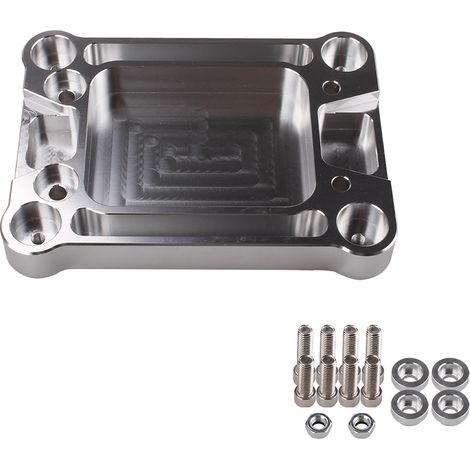 Automotive aftermarket parts: transmission cable and bracket kit for Honda Acura Civic K20K24 series - SFN104 gear shift lever base