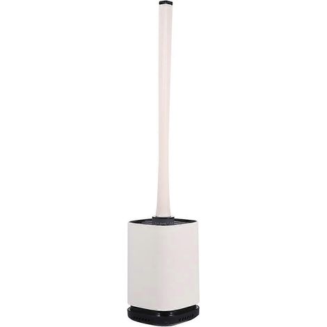 1-teiliges Toilettenreinigungsset aus Kunststoff und Silikon-42X8.7cm-White (1/3)