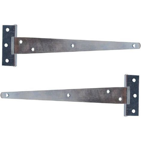 TRADE SHOP - Set 2 Cerniere A T Cerniera A Croce In Acciaio Per Porta Finestra 250 Mm -