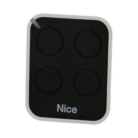 Émetteur 4 fonctions – Télécommande 4 canaux 433,92 MHz – Alimentation CR2032 – Compatible avec les moteurs NICE (1/3)