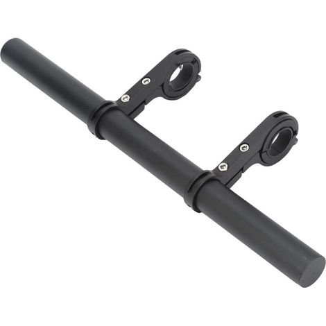 20CM Fahrradlenkerverlängerung, Aluminiumlegierung Fahrradscheinwerferhalterung Bar Doppelter Fahrradlenkerhalter