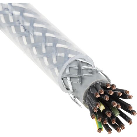Câble de contrôle SY 25 x 1 mm², Blindé, en Chlorure de polyvinyle PVC ( Prix pour Bobine de 50 Mètres )