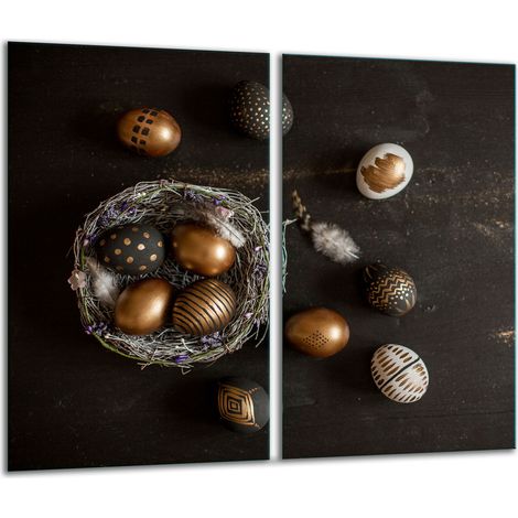 Planche à découper en verre 2x 30x52 cuisine (1/5)