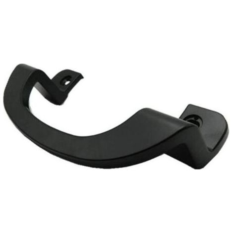Aluminum Alloy Black Sliding Door Handle for Balcony, Bathroom, Kitchen (1/5)