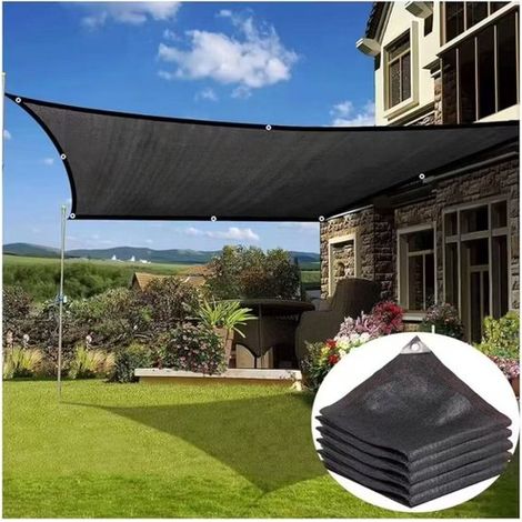 Schattiernetz 2 x 4 Meter, reißfest, Sonnenschutznetz mit verstärkten Ösen Strapazierfähiges Gartennetz für Gewächshaus, Pflanzenabdeckung, Hühne (1/5)