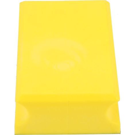 Ortviai Bloc de ponçage manuel en mousse PU, 120 x 71 mm, surface veloutée et autocollante pour papier abrasif (1/5)