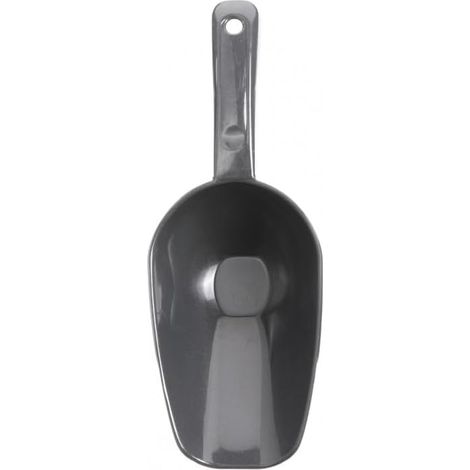 1 - Pelle à croquettes - Accessoire alimentation - Pour chat - Noir - 23x13x8cm