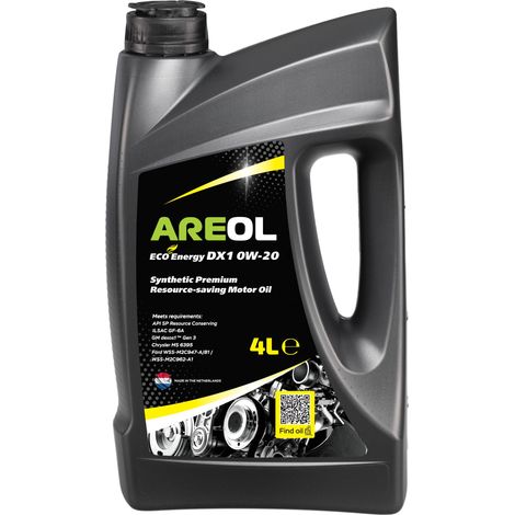 AREOL ECO Energy DX1 0W-20 Motoröl 4L