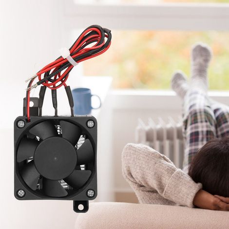 Mini chauffage à air 110V, isolation à température constante, thermistance PTC avec ventilateur (12V/250W) (1/5)