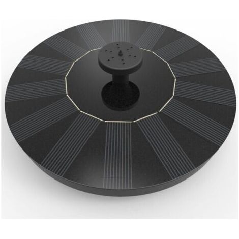 Fontana da giardino, fontana solare Solatec con pompa ad energia solare da 1,4 W - Pompa sommergibile per laghetti, piscine, giardini, acquari.