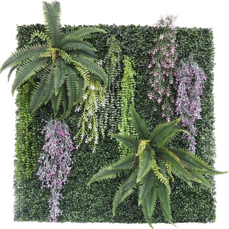 Mur végétal artificiel en kit DIY 120x120cm (1/4)