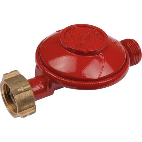 Favex – Détendeur gaz propane basse pression 1,5 kg/h – Pression aval 37 mbar – Entrée écrou bouteille, sortie mâle 20 x 150