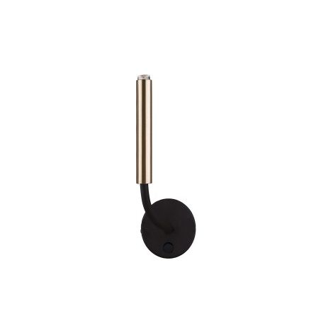 Applique Nowodvorski Stalactite ottone/nero G9 10W LED