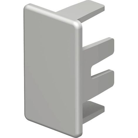 OBO Bettermann Pieza final 20x35mm Cloruro de polivinilo gris claro RAL 7035, 6183654
