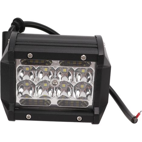 Projecteur LED tout-terrain 4 pouces 60 W 6000 lm, étanche IP67, lentille PMMA, universel pour camions, SUV, quads et bateaux (1/5)