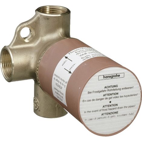 Cuerpo básico hansgrohe Trio Válvula de cierre/cambio universal