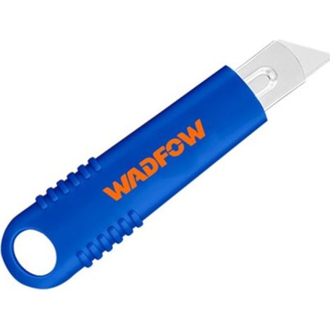 Cutter de sécurité rétractable WADFOW avec lame auto-rétractable et poignée ergonomique (1/4)