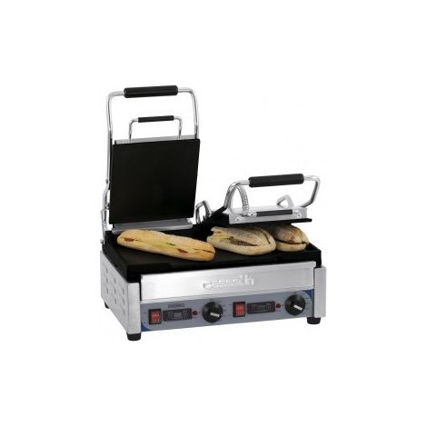Grill Panini Premium double lisse - Minuteur - 2900W - Casselin