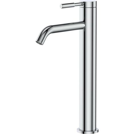 AqvaZone AqvaDesign Waschtischarmatur 024753750 chrom, rund, erhöhter Standfuß