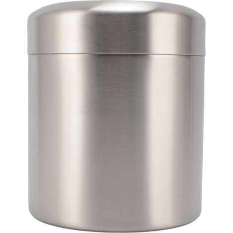 Tischabfalleimer aus Edelstahl 304, kleiner Abfalleimer für die Arbeitsplatte mit drehbarem Deckel für Zuhause, Büro und Badezimmer (1/5)