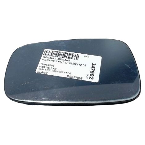 [PRODUIT D'OCCASION] Glace Retroviseur Exterieur G RENAULT Megane II Ph1 02-05 ♻️ Ref Oe. 7701054752 - Garantie à vie (1/3)