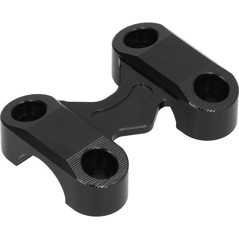 Support de guidon moto en aluminium CNC noir pour ADV150 2019 2020, collier de fixation supérieur (1/5)