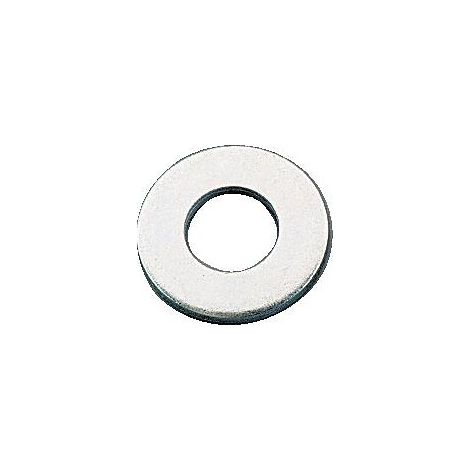 Rondelles acier décolleté zingué diamètre 16 mm pour crapaudine fonte sachet de 2 - VISWOOD